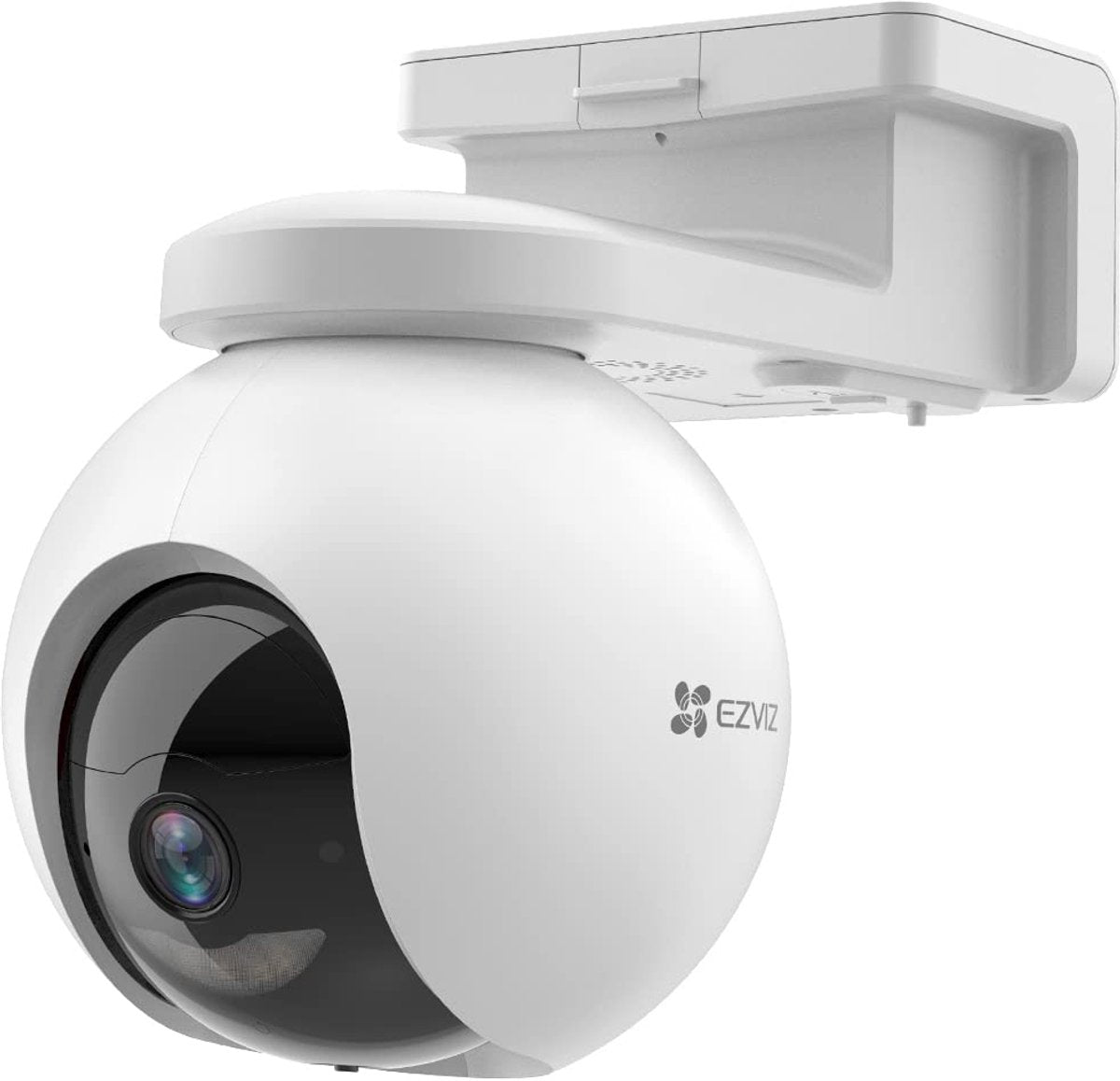EZVIZ hb8 pro 4k - draadloze 4k beveiligingscamera - 360° pan & tilt - color nachtzicht - ai detectie - werkt met google assistant & alexa -ai-tracking - geen maandkosten-0