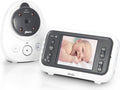 Alecto dvm-77 - baby monitor with camera - temperature display - white-0