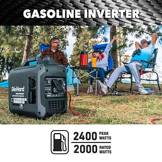 2400W Gasoline Powered Inverter Generator with CO Alert & Parallel Capability-3