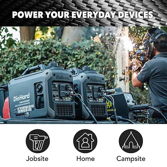 2400W Gasoline Powered Inverter Generator with CO Alert & Parallel Capability-4