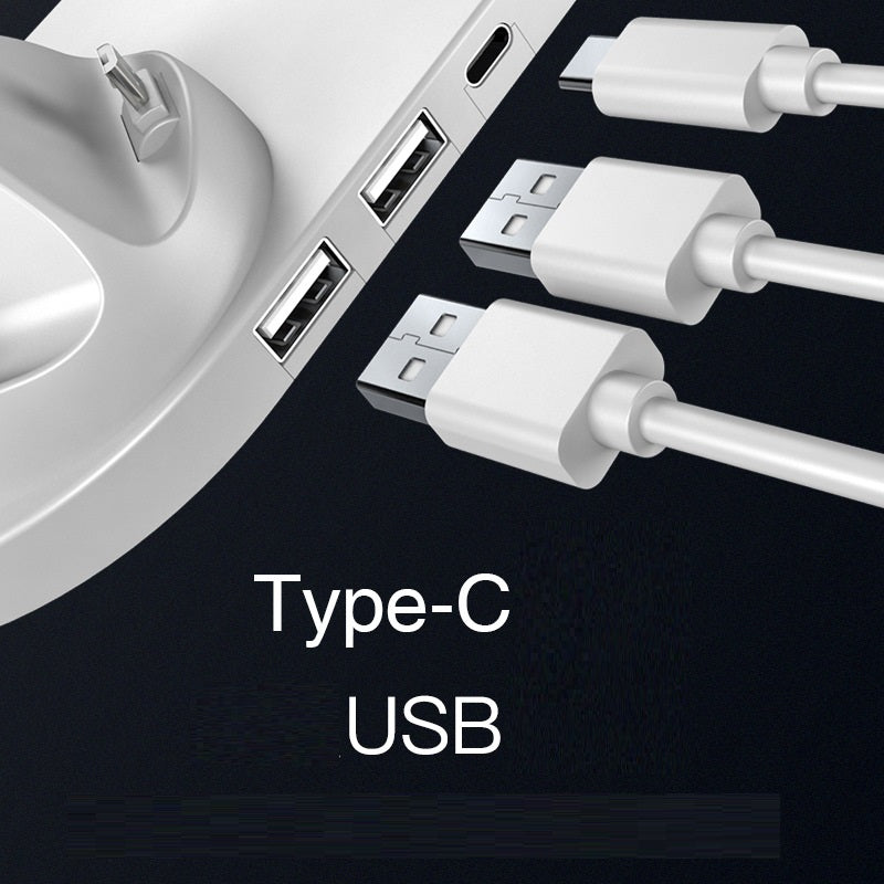 Wireless Charger For IPhone Fast Charger For Phone Fast Charging Pad For Phone Watch 6 In 1 Charging Dock Station-3