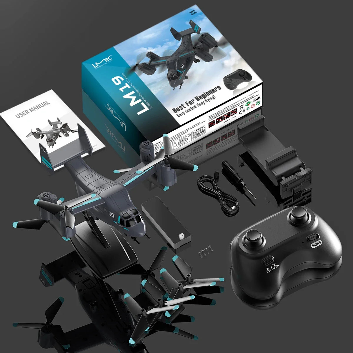 Exciting LM19 Mini RC Drone-3