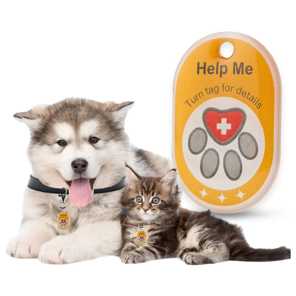 Genie Pet Tag Oval-0