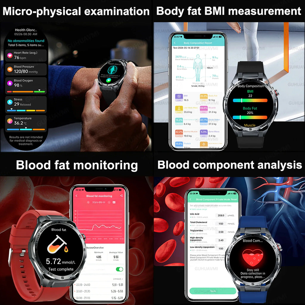 NNEOBA AI Health Smartwatch-2