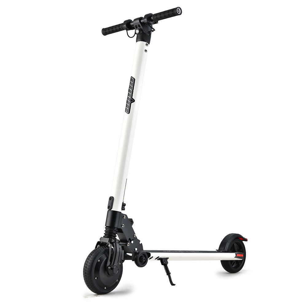 ALPHA Peak Electric Scooter 300W Power Up to 25km/h Adult Teens E-Scooter Easy Fold, White-0